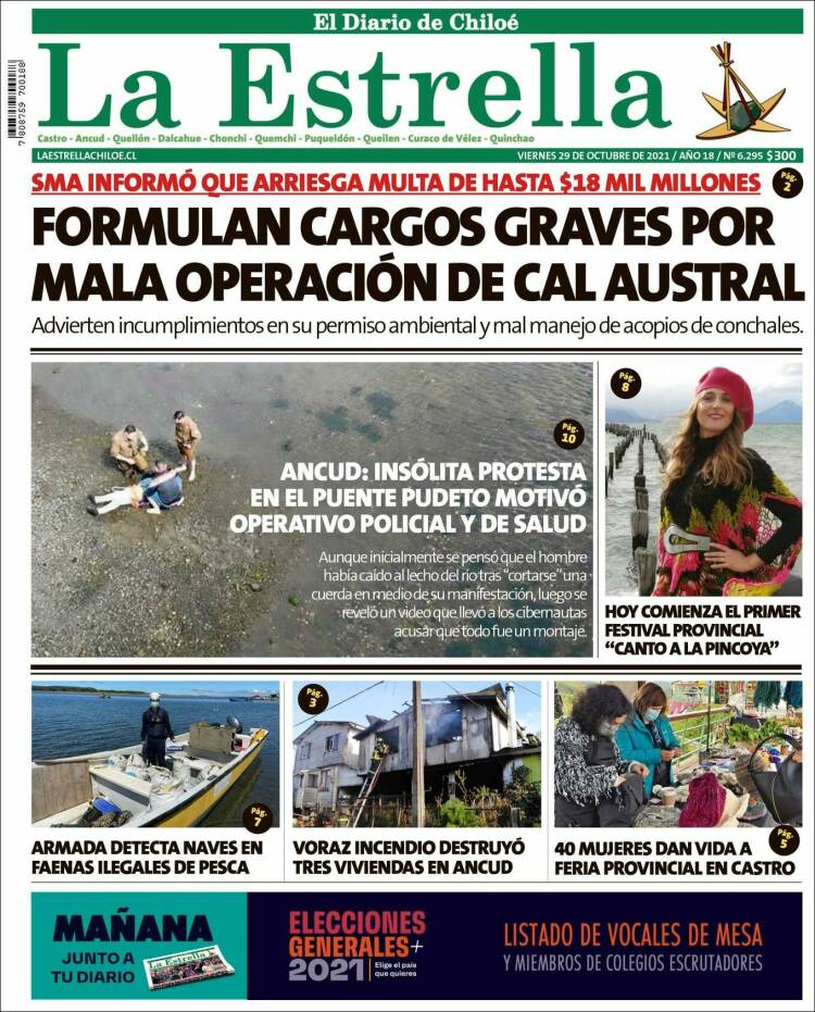 Portada de Estrella de Chiloé (Chile)