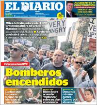 Portada de El Diario NY (USA)