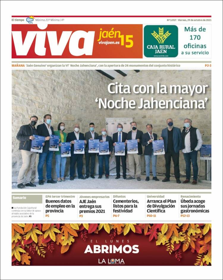 Portada de Viva Jaén (España)