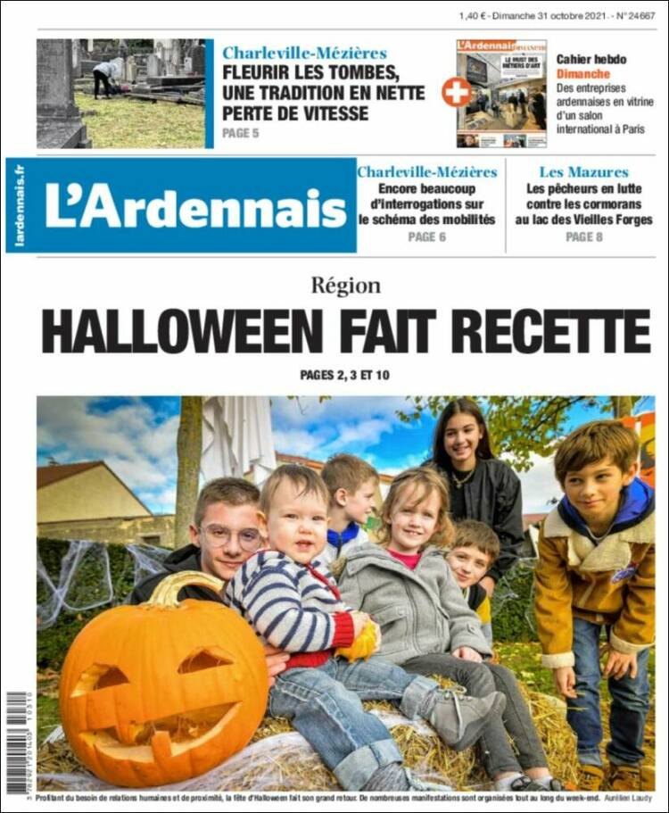 Portada de L'Ardenais (Francia)