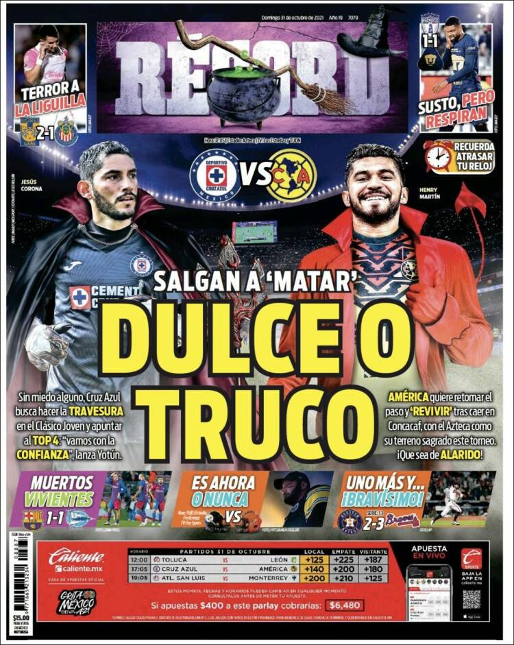Portada de Record (México)