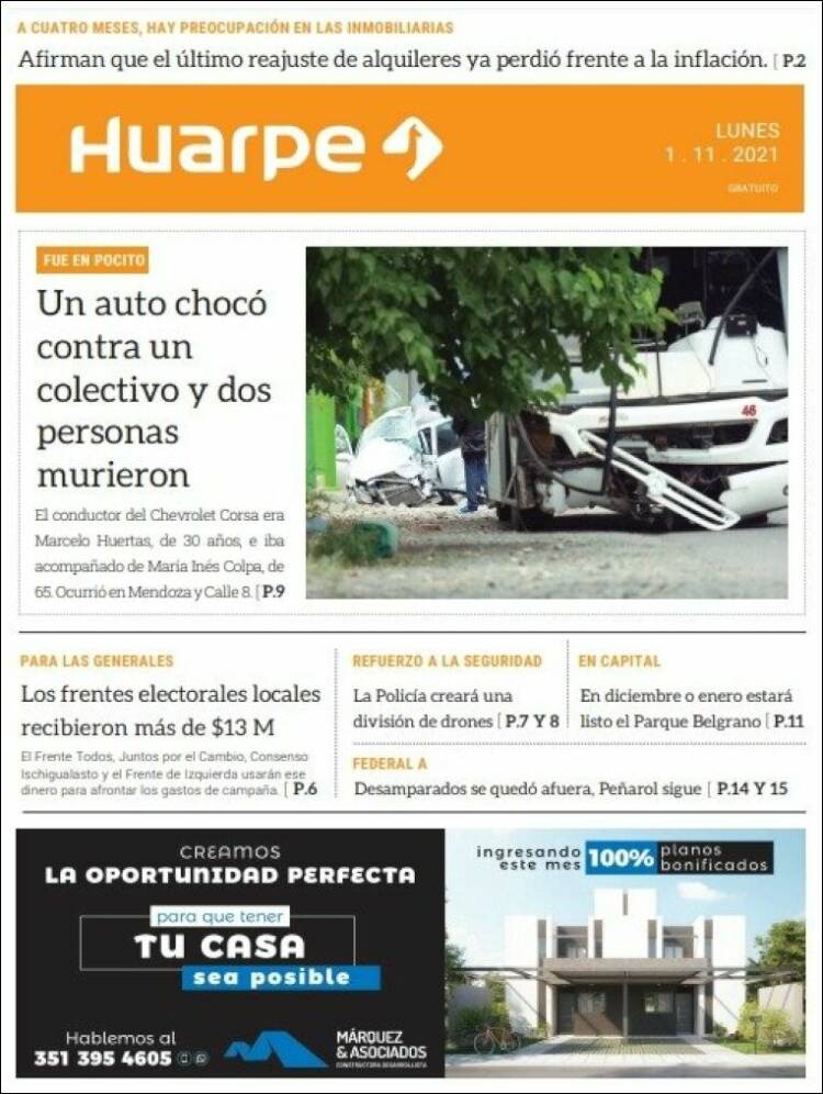 Portada de Huarpe (Argentina)