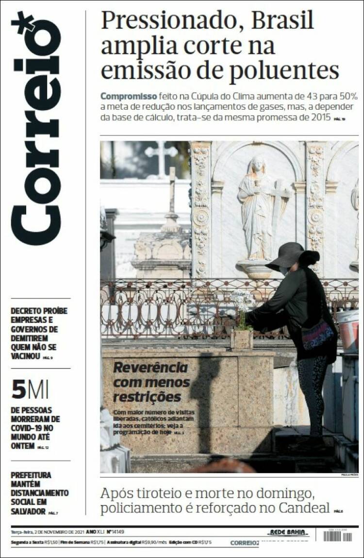 Portada de Correio* (Brasil)