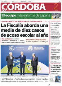 Portada de Diario de Córdoba (España)