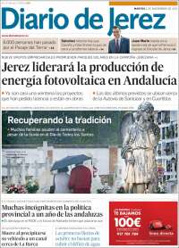 Portada de Diario de Jerez (España)