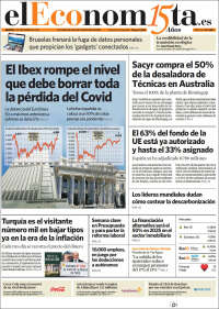 Portada de El Economista (Espa&ntilde;a)