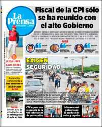 Portada de La Prensa de Lara (Venezuela)