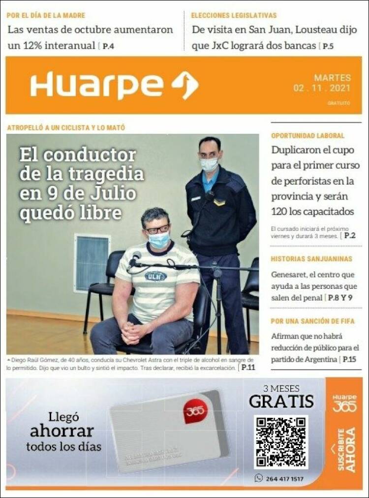 Portada de Huarpe (Argentina)