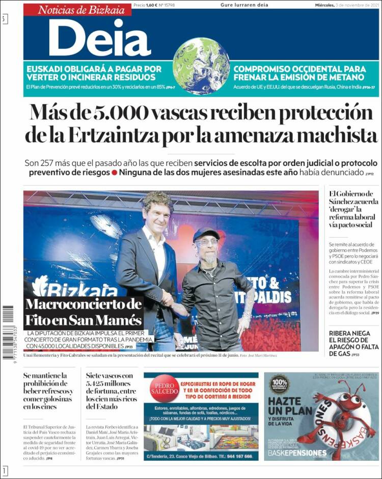 Portada de Deia (Espa&ntilde;a)