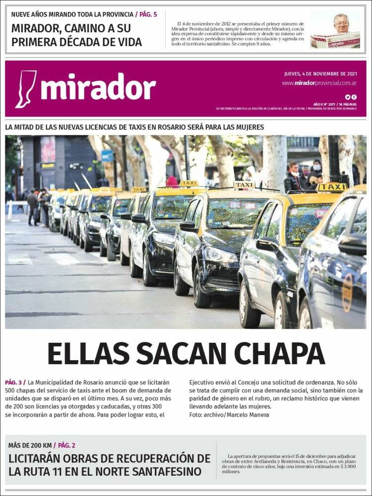 Portada de Mirador Provincial (Argentina)