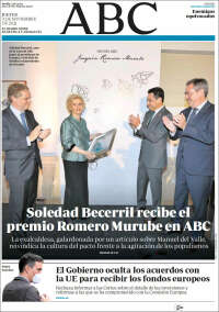 Portada de ABC - Sevilla (España)