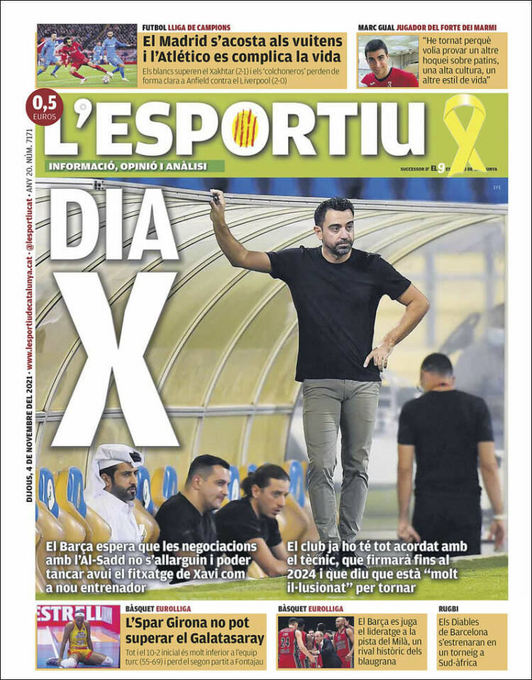 Portada de L'Esportiu (España)