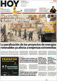 Portada de Hoy - Badajoz (España)