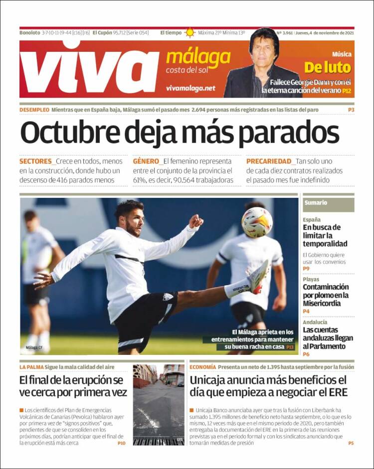 Portada de Viva Málaga (España)