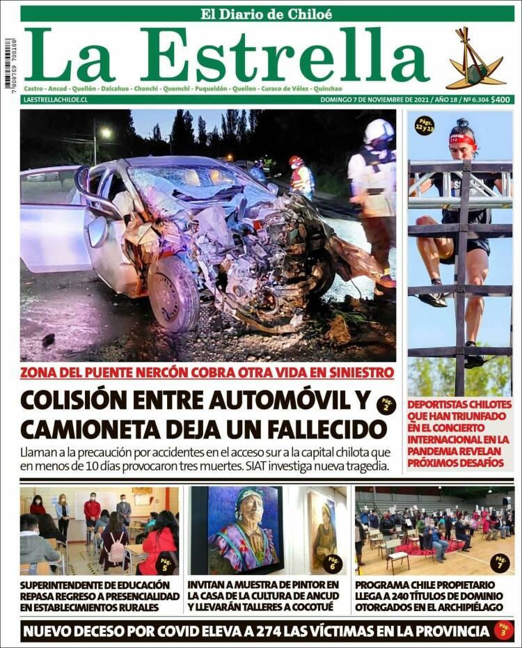 Portada de Estrella de Chiloé (Chile)