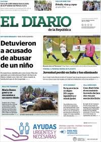 Portada de Diario de la República (Argentine)