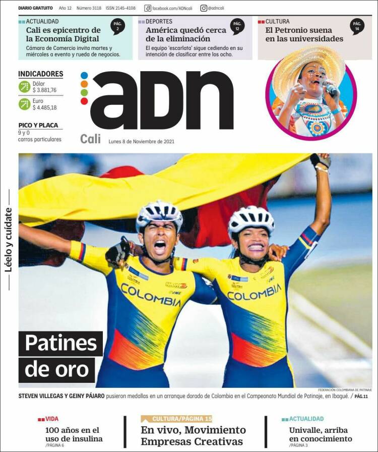 Portada de ADN - Cali (Colombia)