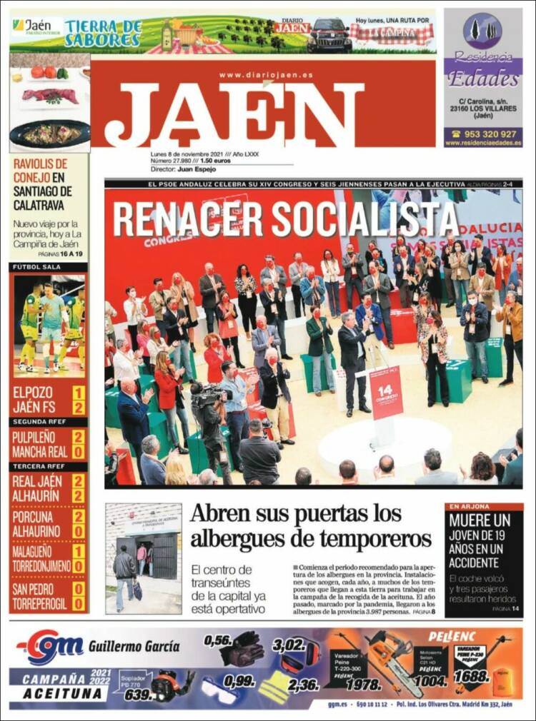 Portada de Diario Jaén (Espa&ntilde;a)