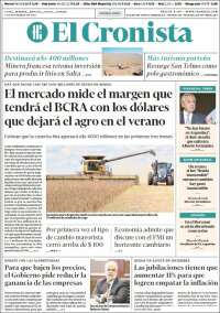 Portada de El Cronista Comercial (Argentina)