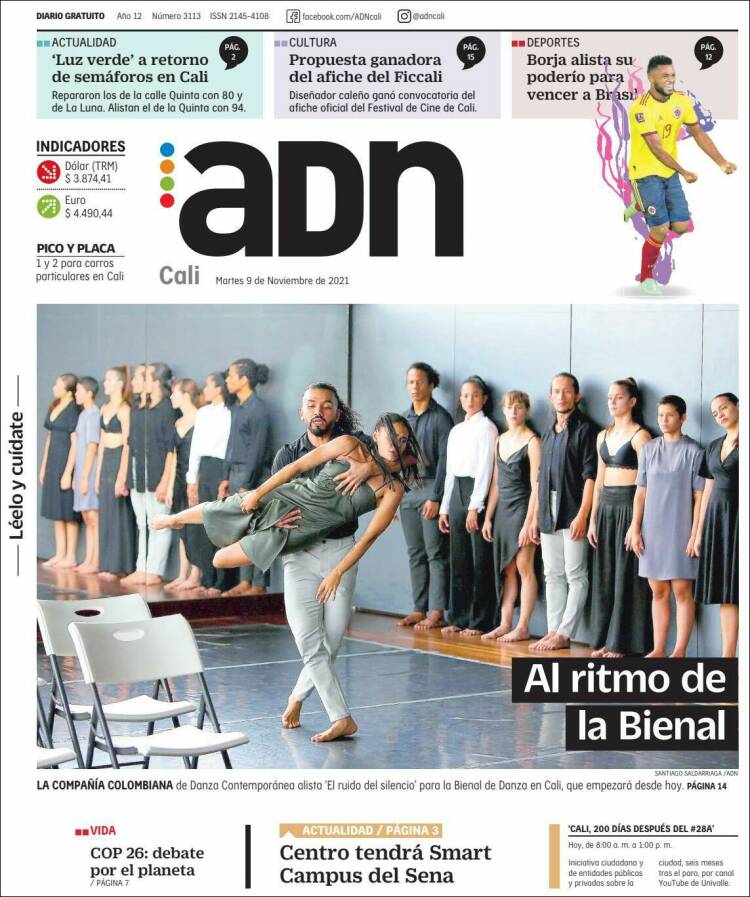 Portada de ADN - Cali (Colombia)