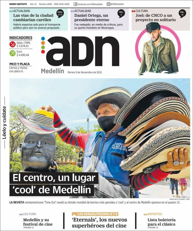 Portada de ADN - Medellín (Colombia)