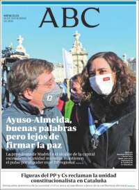 Portada de ABC (España)