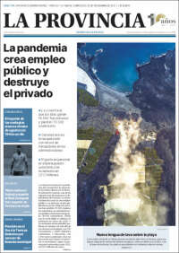 Portada de La Provincia (España)