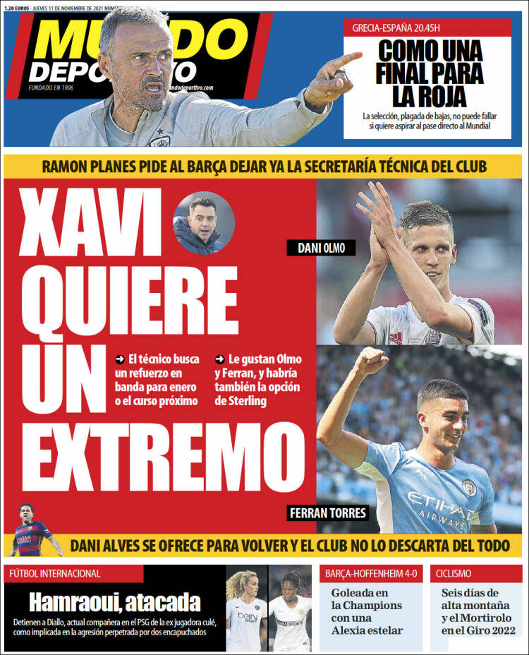 Portada de El Mundo Deportivo (España)