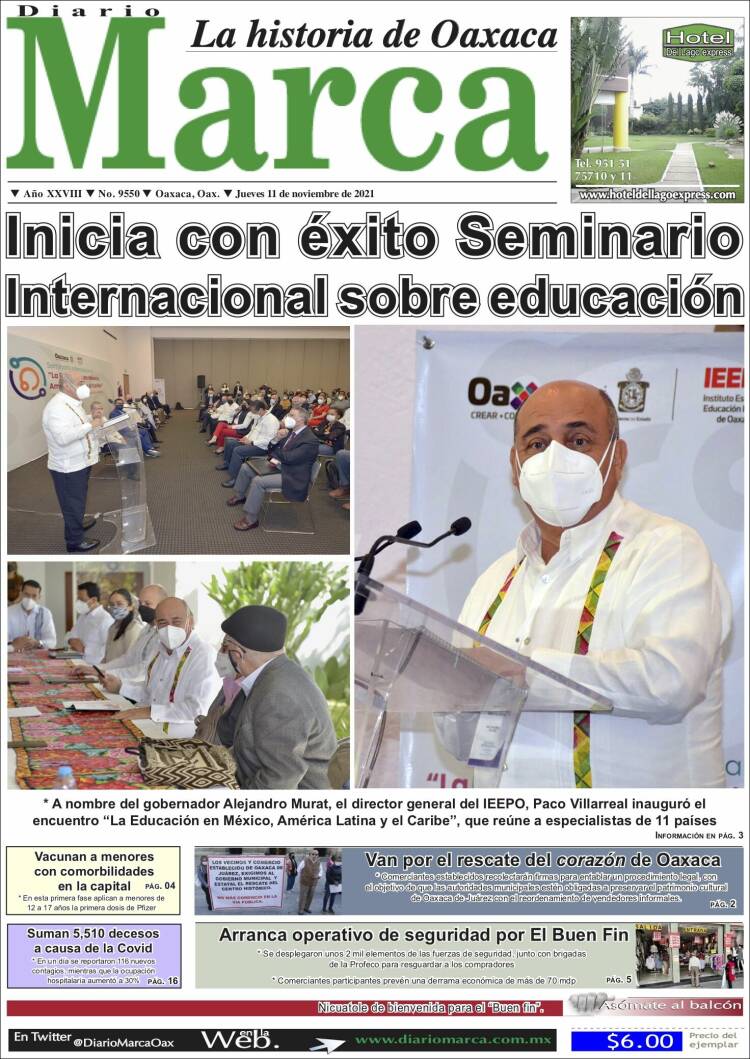 Portada de Diario Marca (M&eacute;xico)