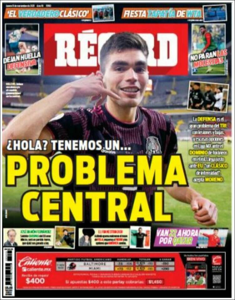 Portada de Record (M&eacute;xico)