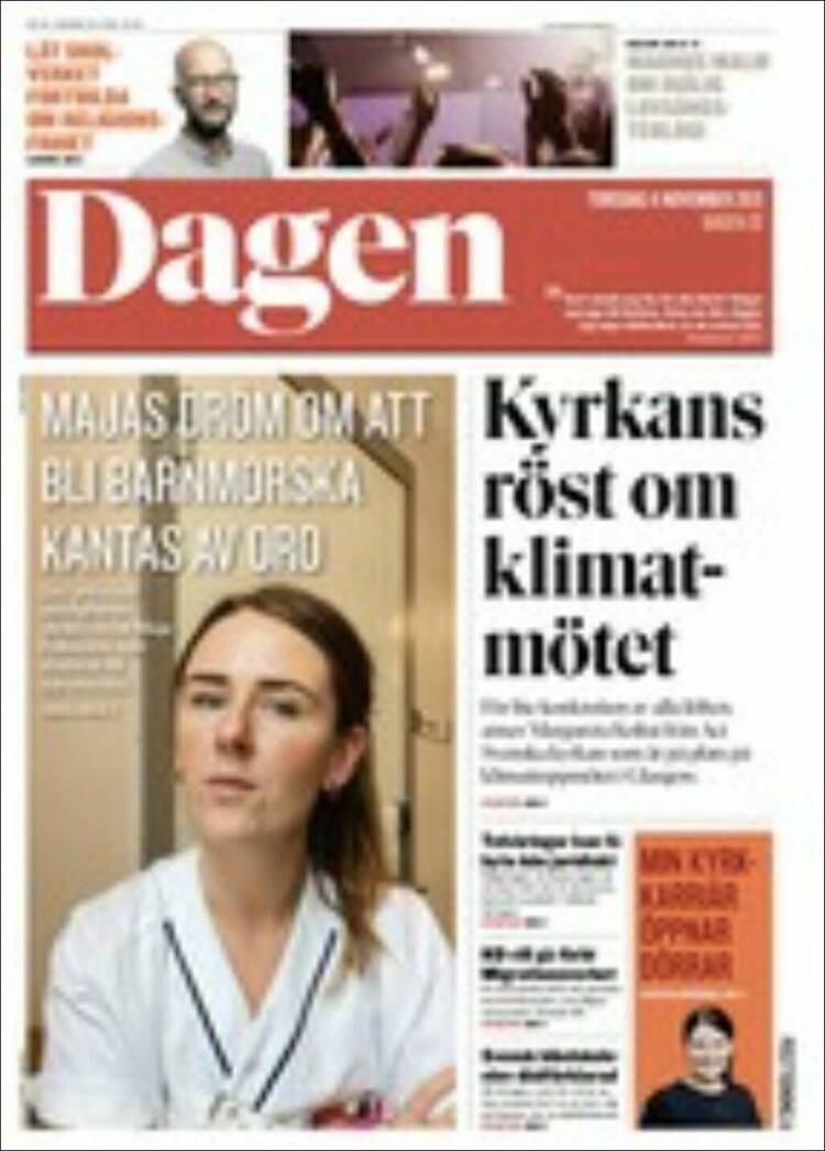 Portada de Dagen (Suecia)