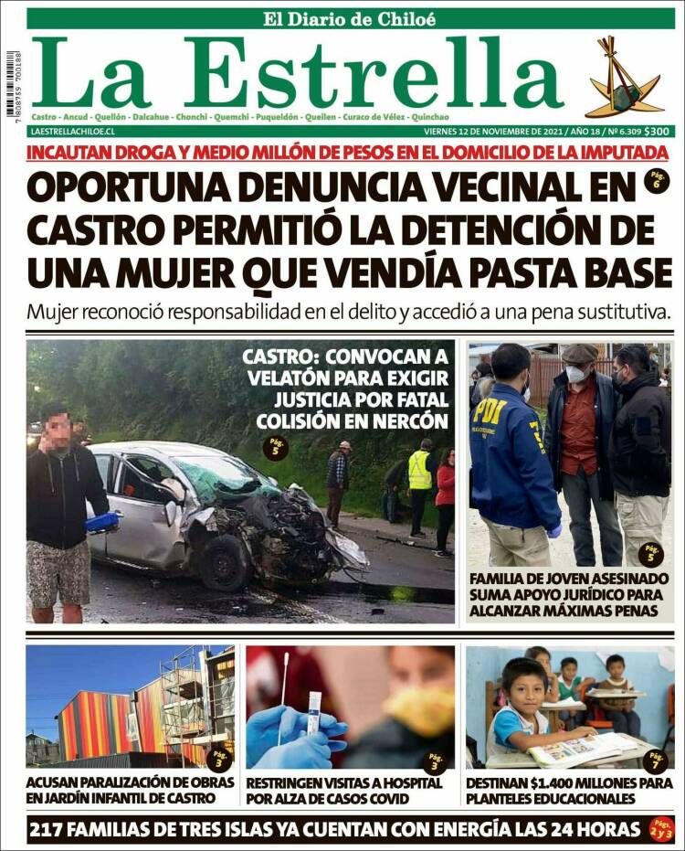 Portada de Estrella de Chiloé (Chile)