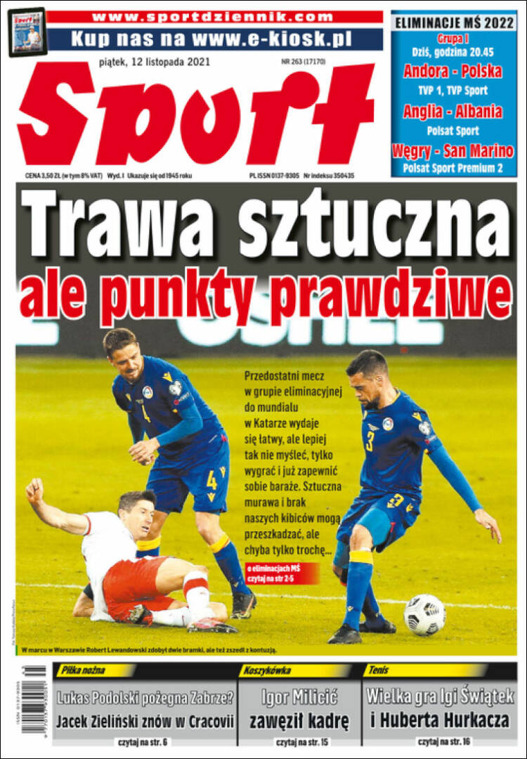 Portada de Katowicki Sport (Polonia)