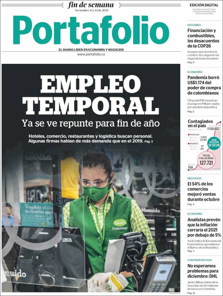 Portada de Portafolio (Colombia)