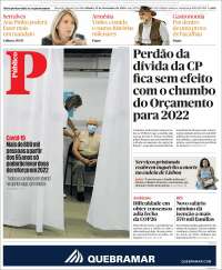 Portada de Público (Portugal)