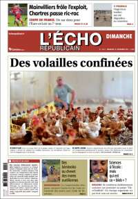 Portada de L'Echo Républicain (Francia)