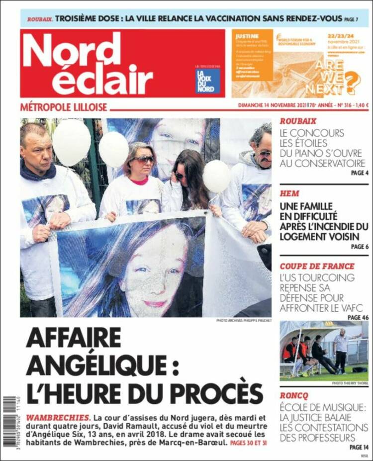 Portada de Nord Éclair (Francia)