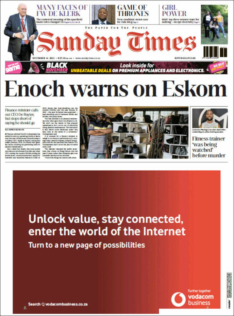 Portada de Hürriyet (Turqu&iacute;a)