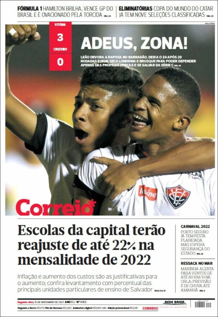 Portada de Correio* (Brasil)