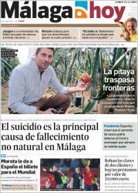 Portada de Málaga Hoy (España)