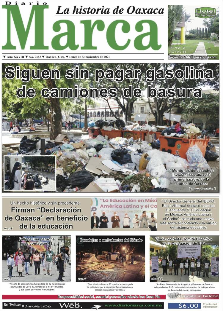 Portada de Diario Marca (M&eacute;xico)