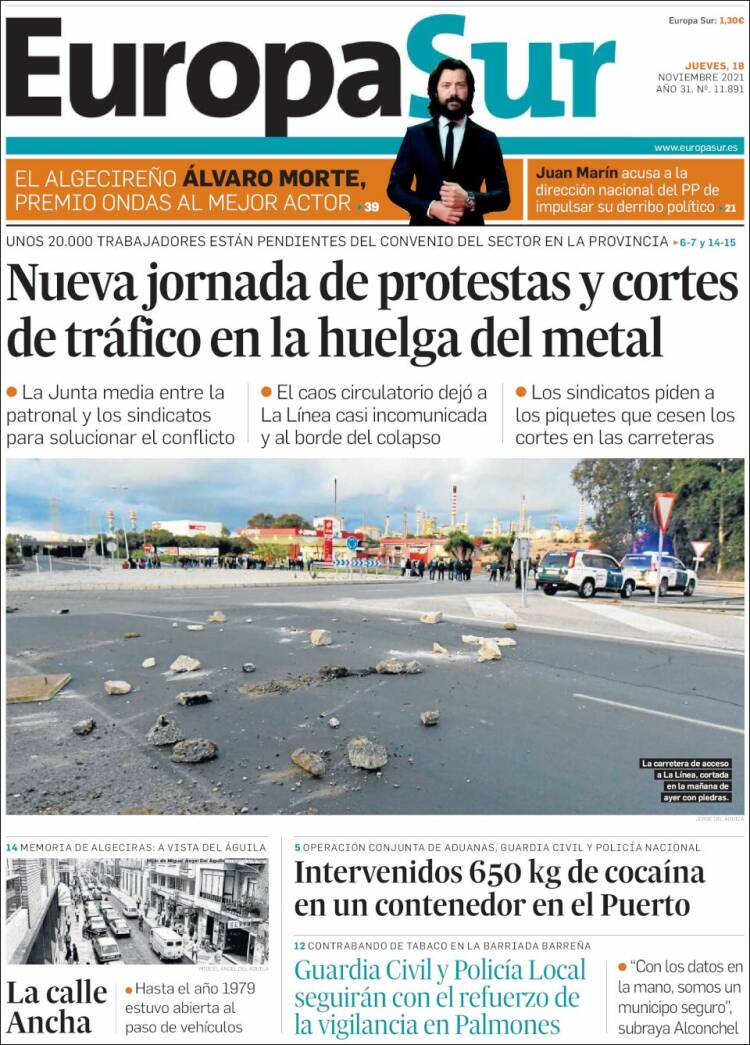 Portada de Europa Sur (Espa&ntilde;a)