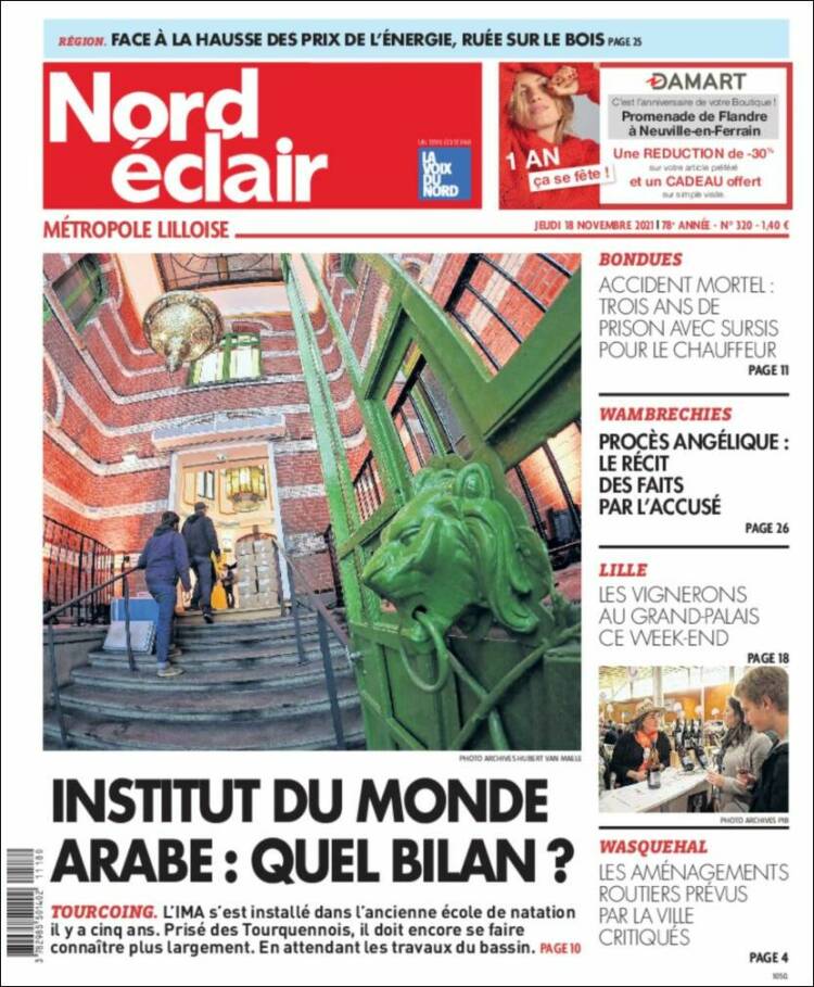 Portada de Nord Éclair (Francia)