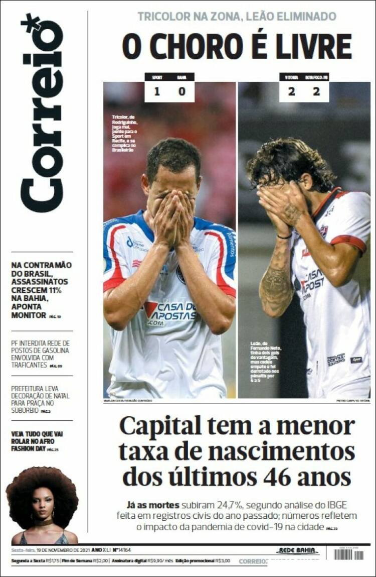 Portada de Correio* (Brasil)