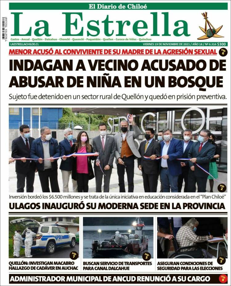 Portada de Estrella de Chiloé (Chile)
