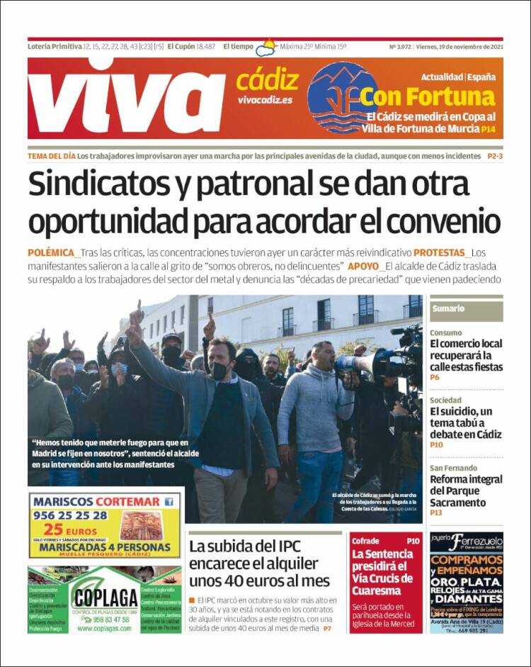 Portada de Información - Cadiz (España)