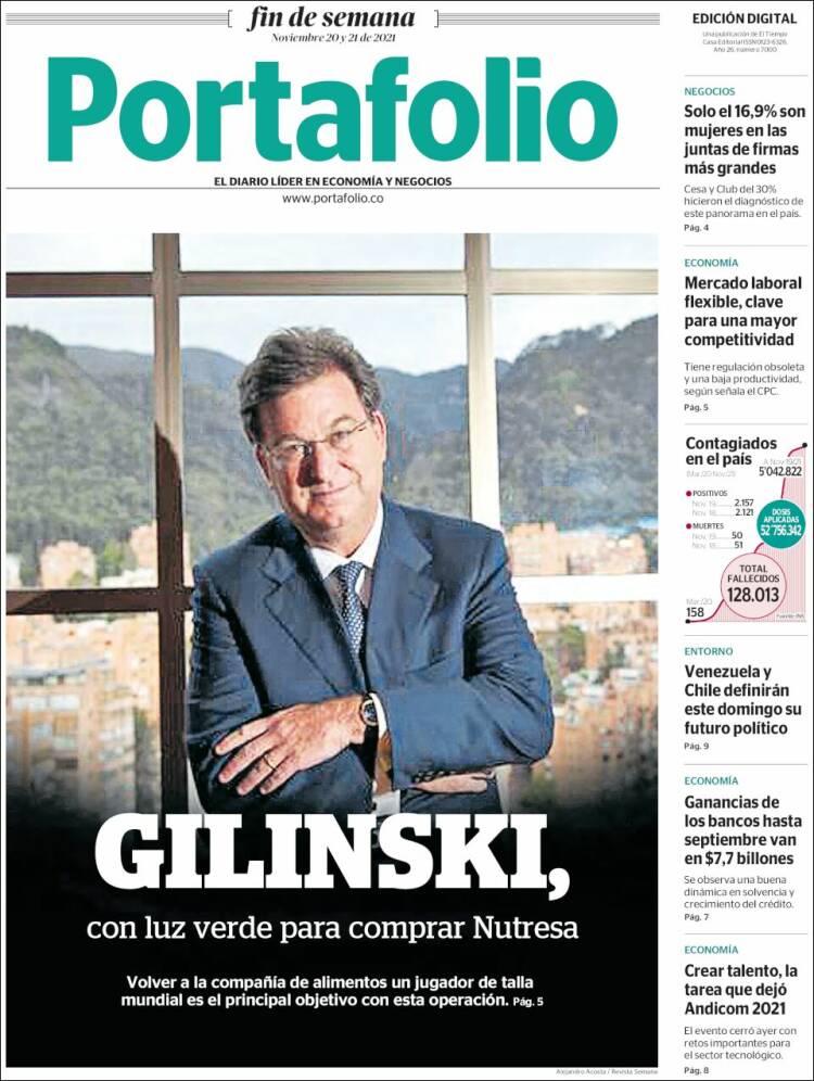 Portada de Portafolio (Colombia)