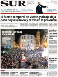 Portada de Diario el Sur (España)