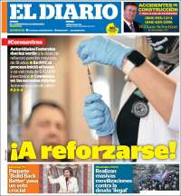 Portada de El Diario NY (USA)