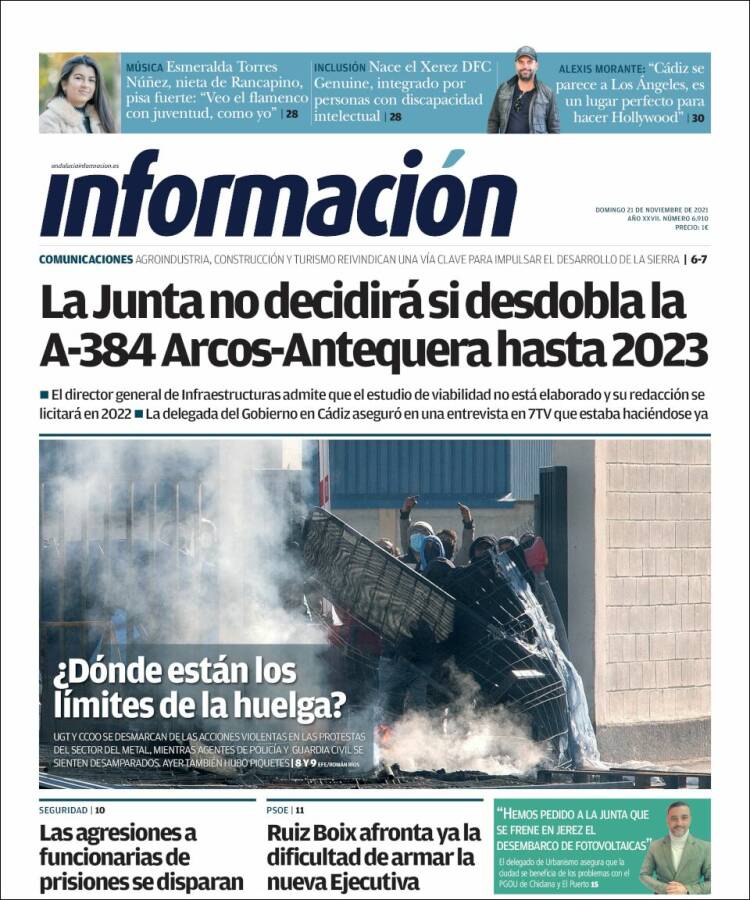 Portada de Información - Cadiz (Espa&ntilde;a)